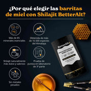 GOLD+ Shilajit Honey Sticks | Pure Himalayan Resin, Honey & Saffron