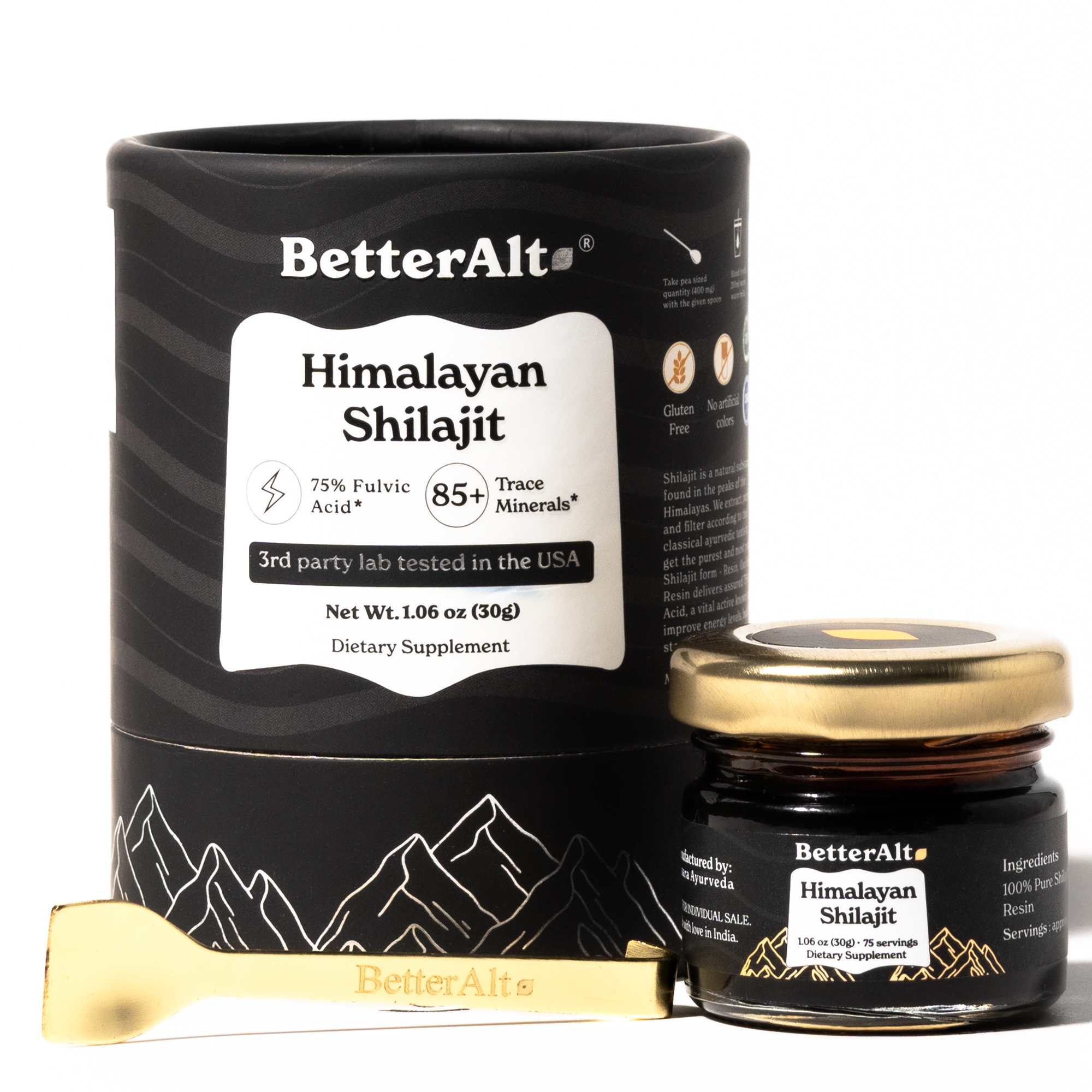 BetterAlt's Himalayan Shilajit Resin | Natural Ayurvedic Energy Supplement