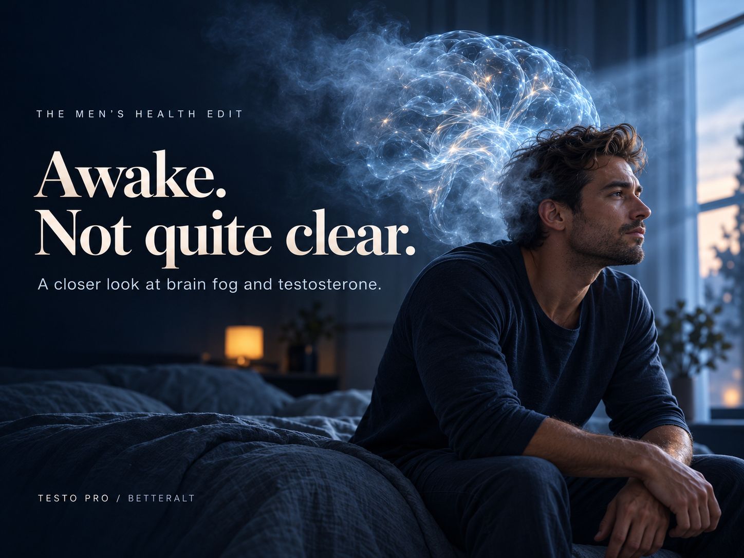 Brain fog in men: when it is a testosterone story, not a sleep story