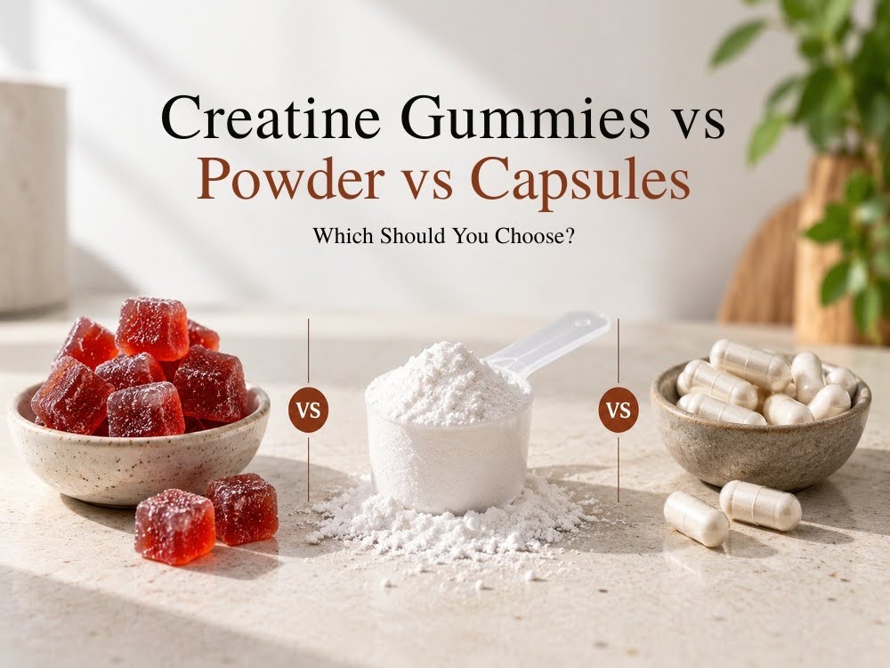 Creatine Gummies vs Powder vs Capsules: Which Should You Choose?