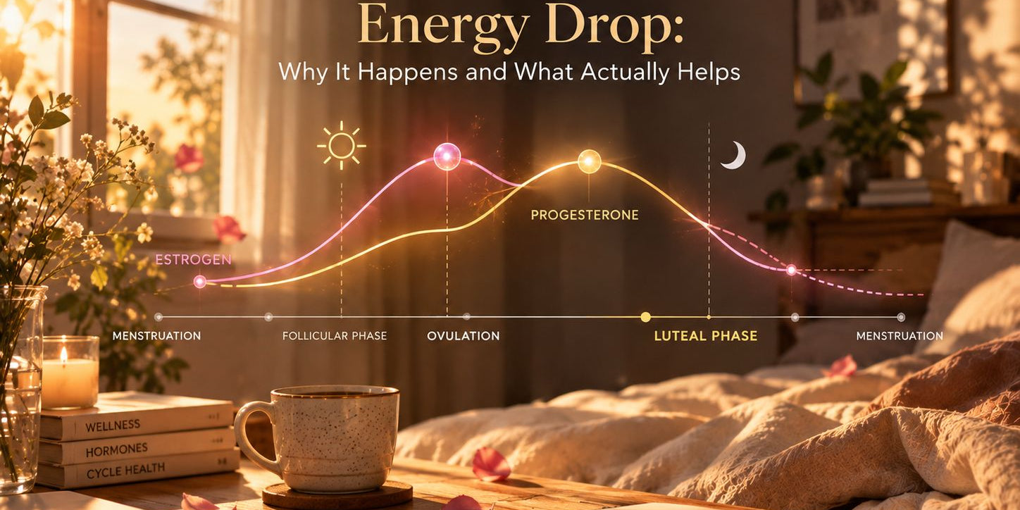 The luteal phase energy drop: why it happens and what actually helps