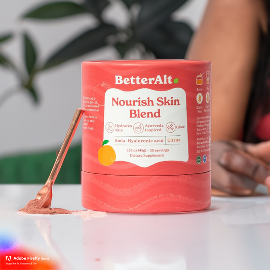 Nourish Skin Blend: Unveiling Radiant Skin with a Revitalizing and Hydrating Supplement