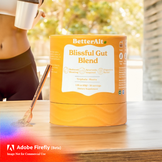 Achieve Gut Harmony with Blissful Gut Blend: An Ayurvedic Supplement for Optimal Digestive Health