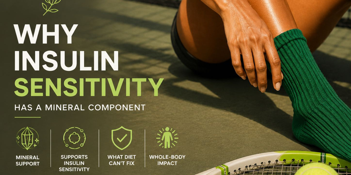 Why insulin sensitivity has a mineral component that diet alone cannot fix