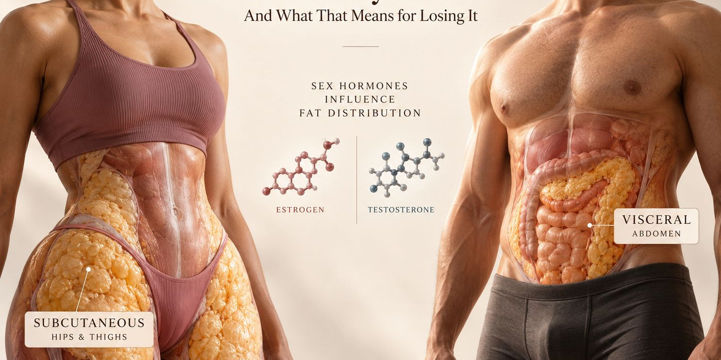 Why women store fat differently than men and what that means for losing it