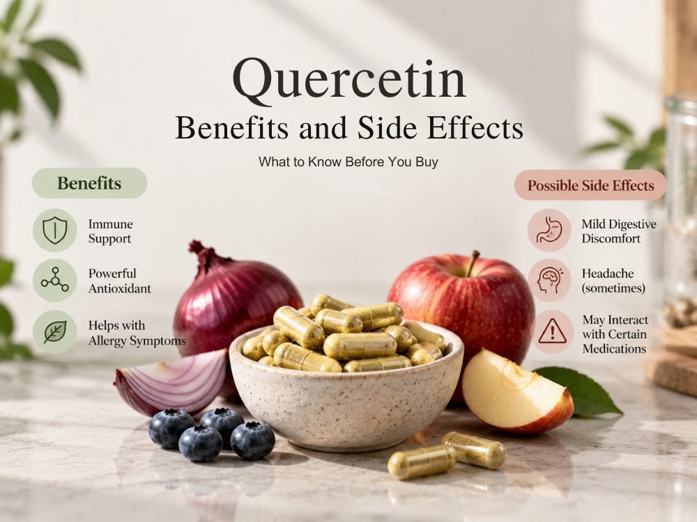 Quercetin Benefits and Side Effects: What to Know Before You Buy