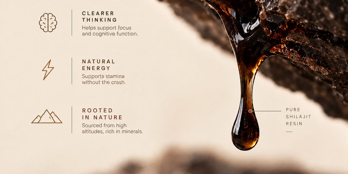 Mental clarity vs mental stimulation: why the distinction matters and where shilajit sits