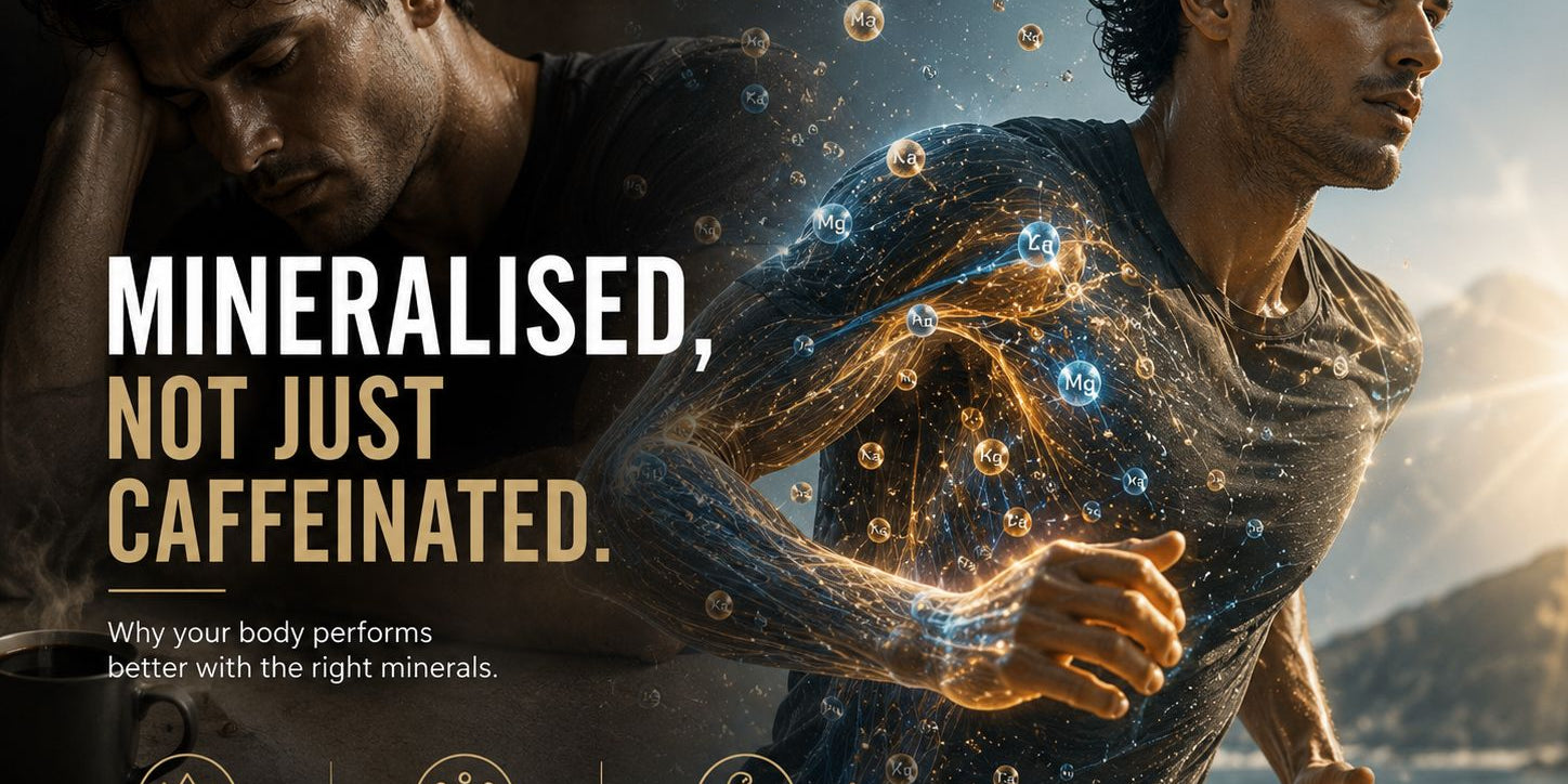 Why your body performs better when it is mineralised, not just caffeinated