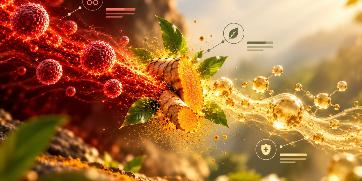 The natural anti-inflammatory that works like an upstream switch, not a painkiller
