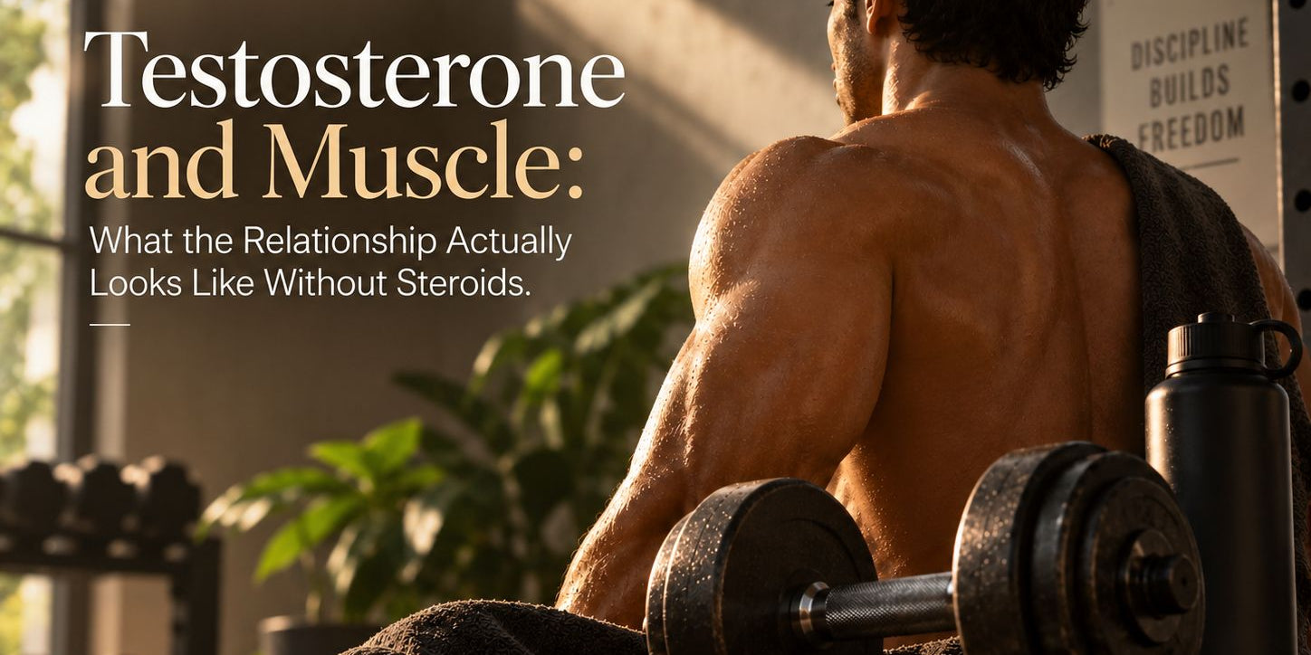 Testosterone and muscle: what the relationship actually looks like without steroids