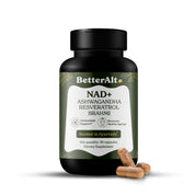 NAD+ Capsules | NAD+ Precursors, Resveratrol, CoQ10, Ashwagandha | 8 Ayurvedic Ingredients | Pack of 30 capsules