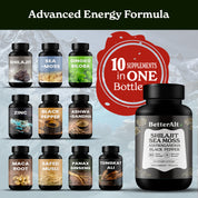 All-in-one Supplement | Shilajit + Sea Moss Capsules