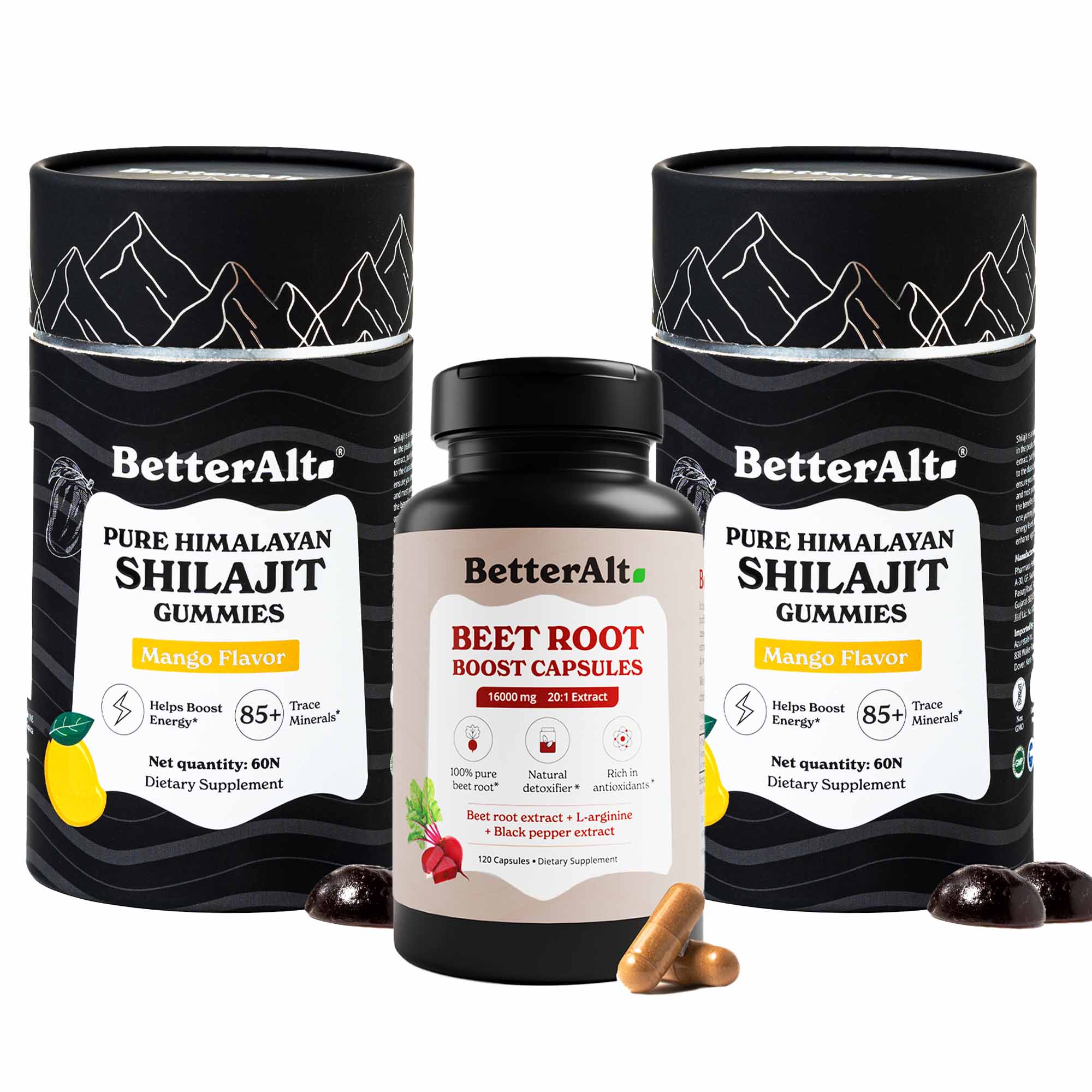 Pure Shilajit Resin Gummies