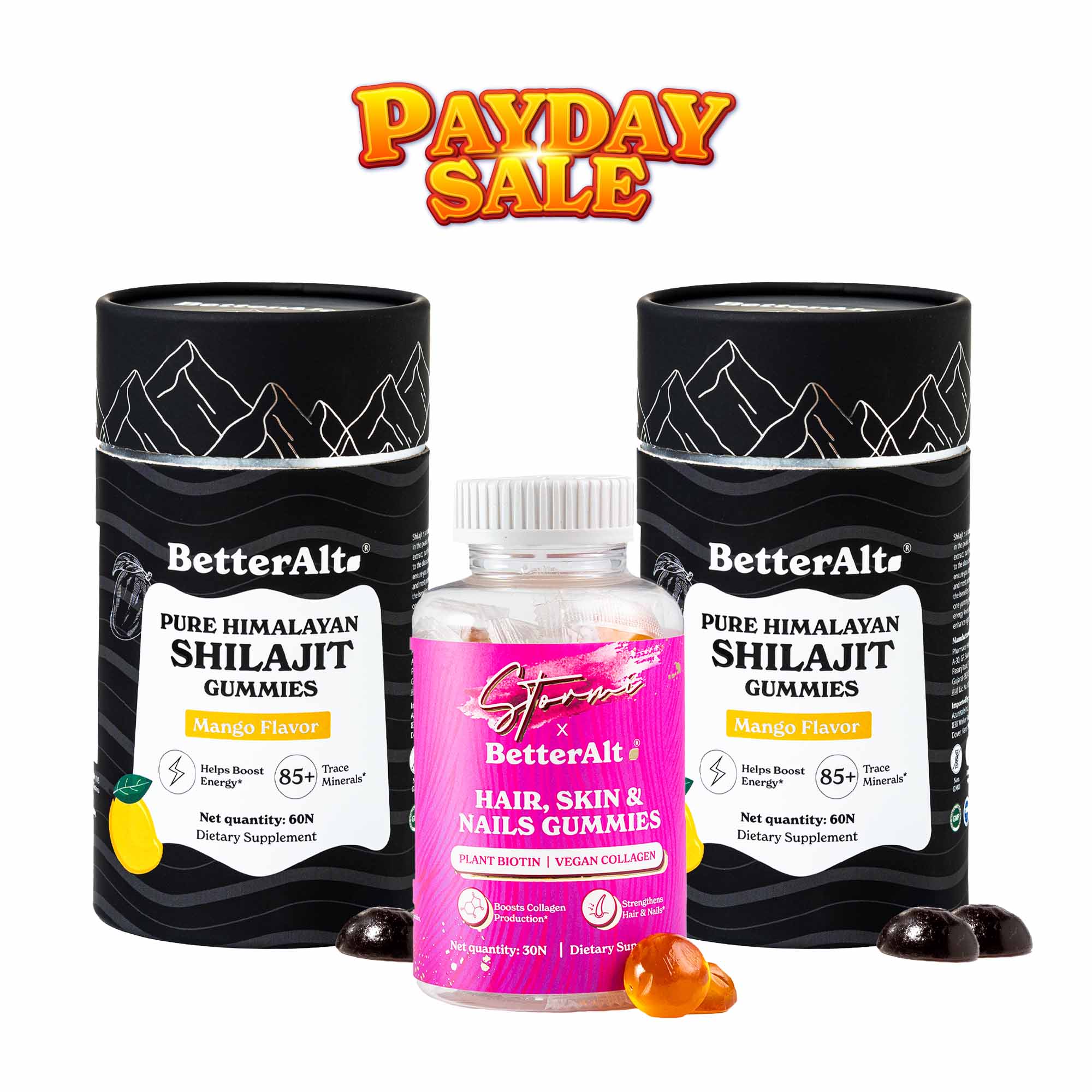 Pure Shilajit Resin Gummies