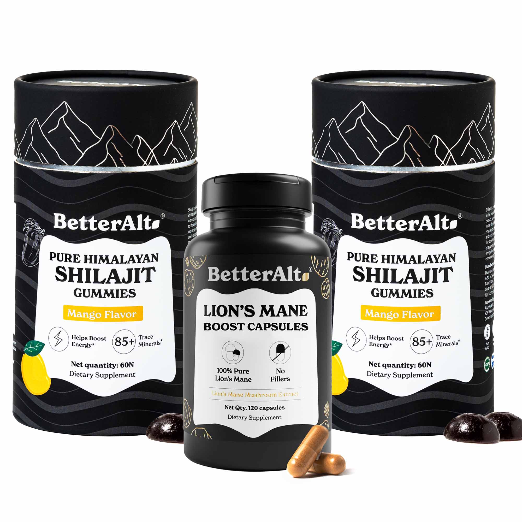 Pure Shilajit Resin Gummies