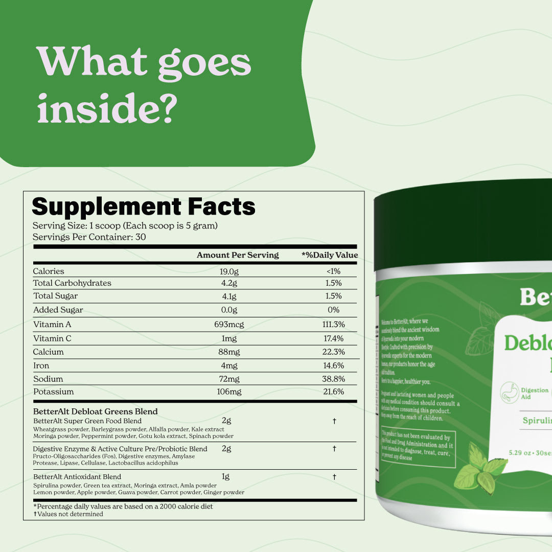 Debloat Greens Blend