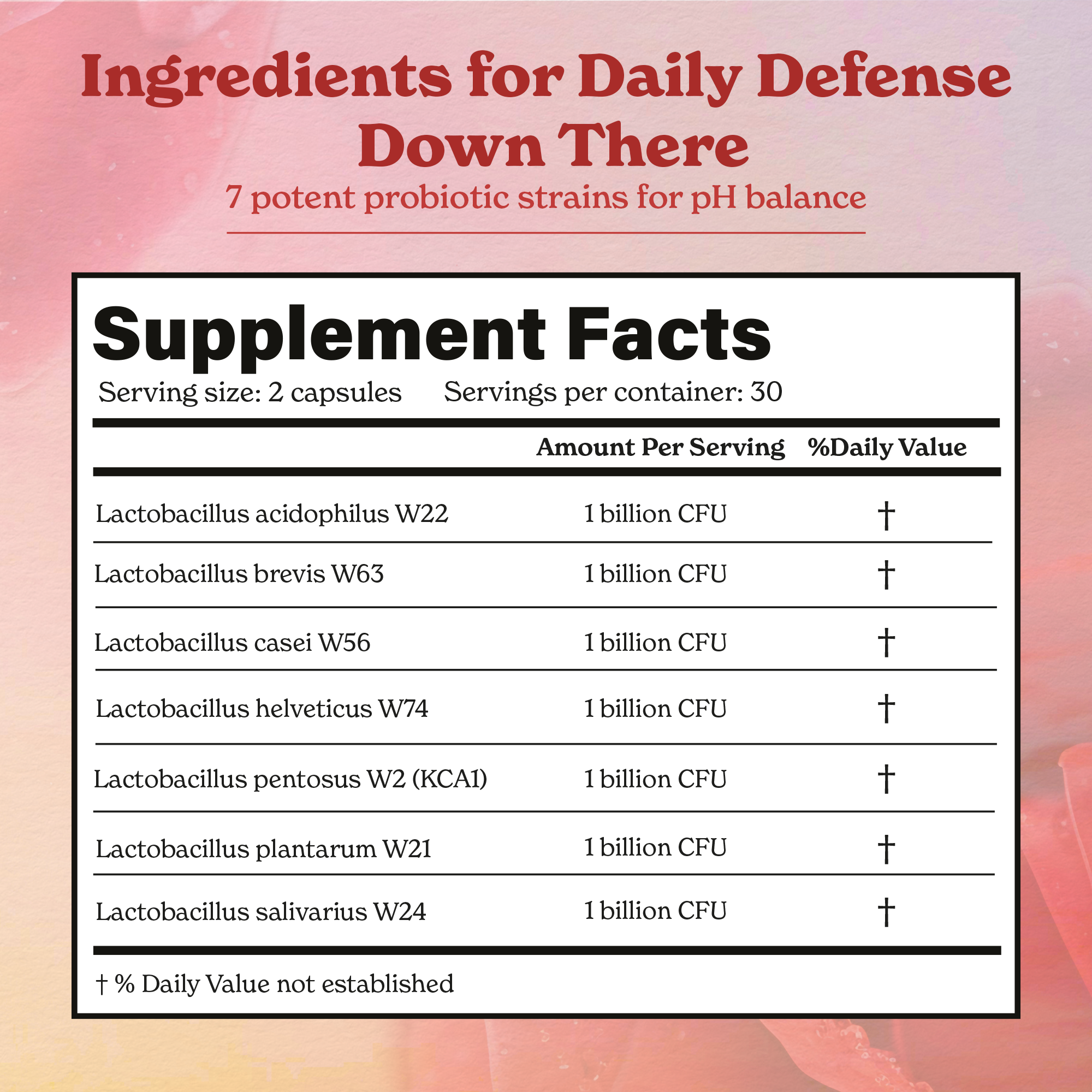 Probiotic+ Capsules  (7 Billion CFUs)