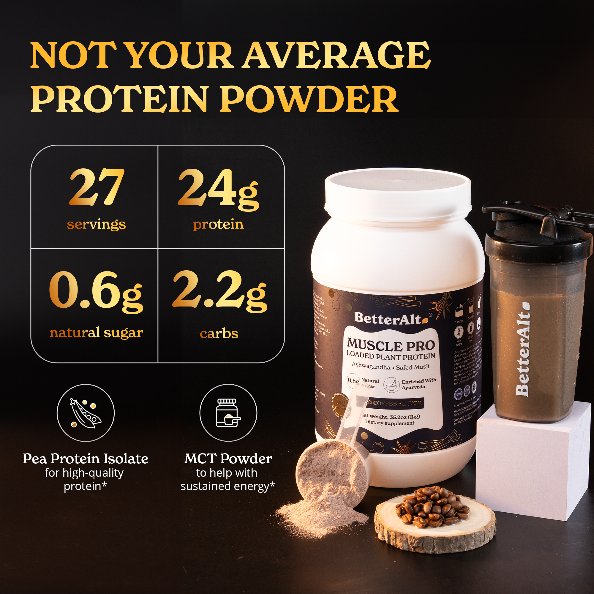 Muscle Pro Pea Protein Isolate