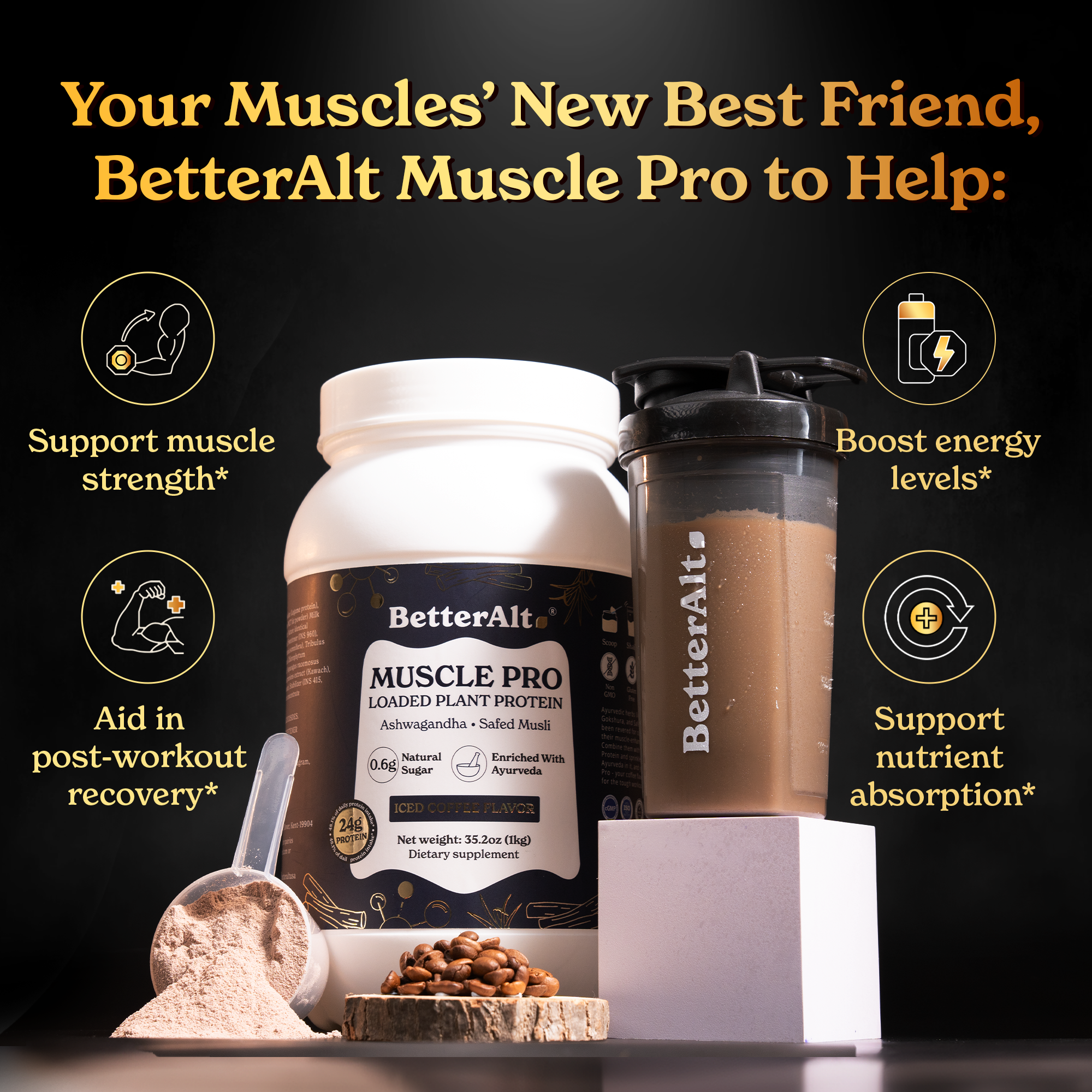 Muscle Pro Pea Protein Isolate