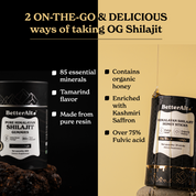 BetterAlt's Peak Power Duo| Shilajit Gummies + Shilajit Honey Sticks