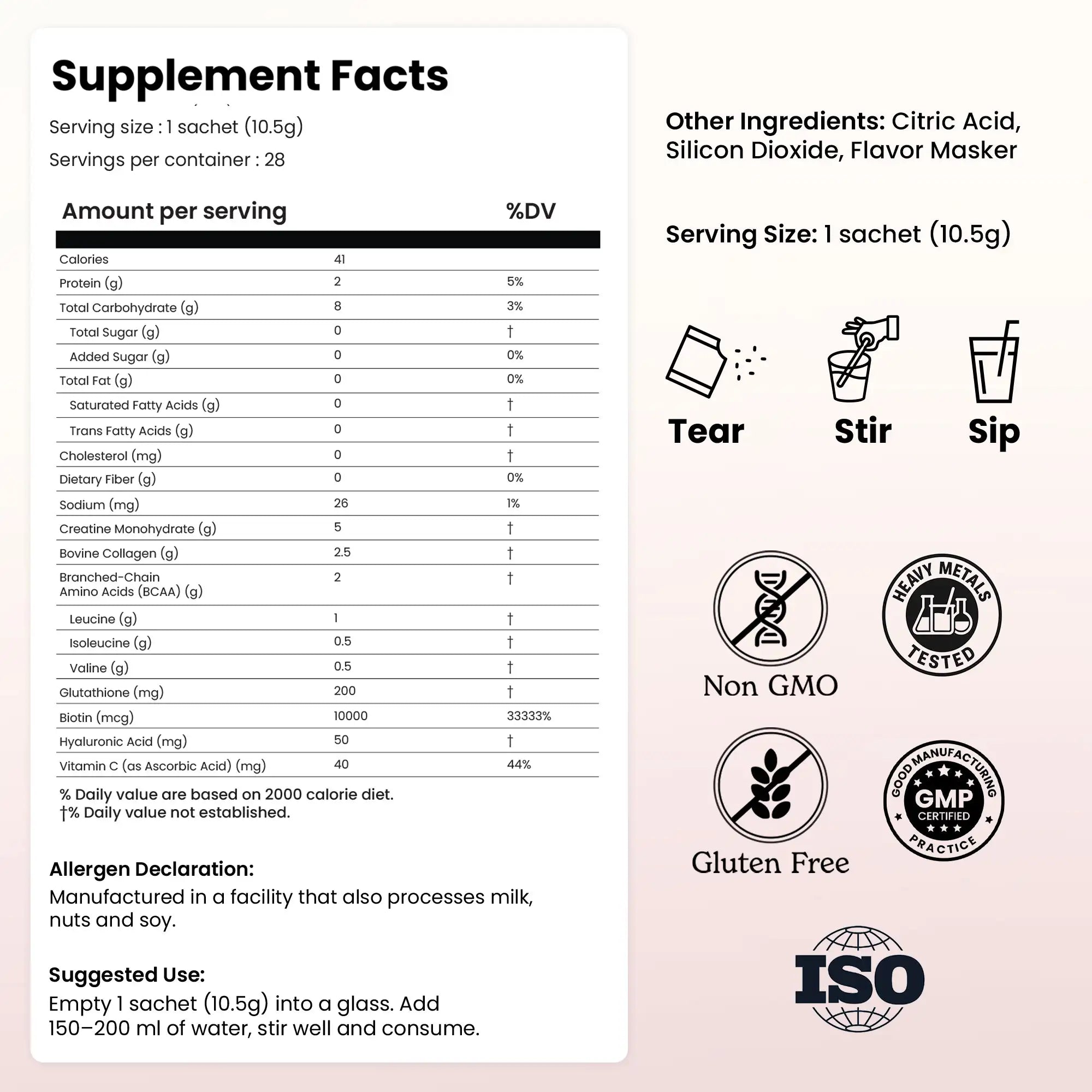 CAIOP12SAS
CAIOP28SAS - Creatine All in one