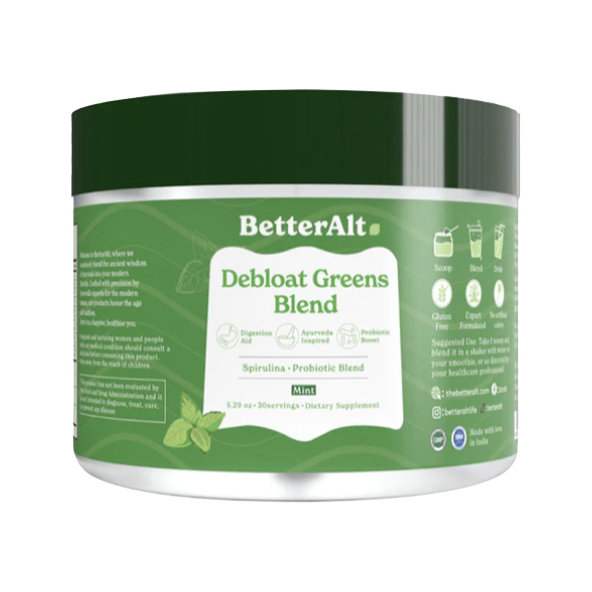DGBMF150-US - Debloat Greens Blend