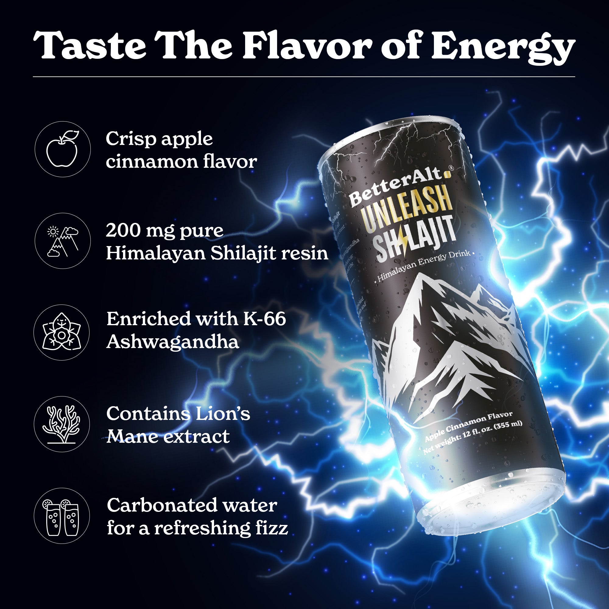 BetterAlt Unleash Energy Drink