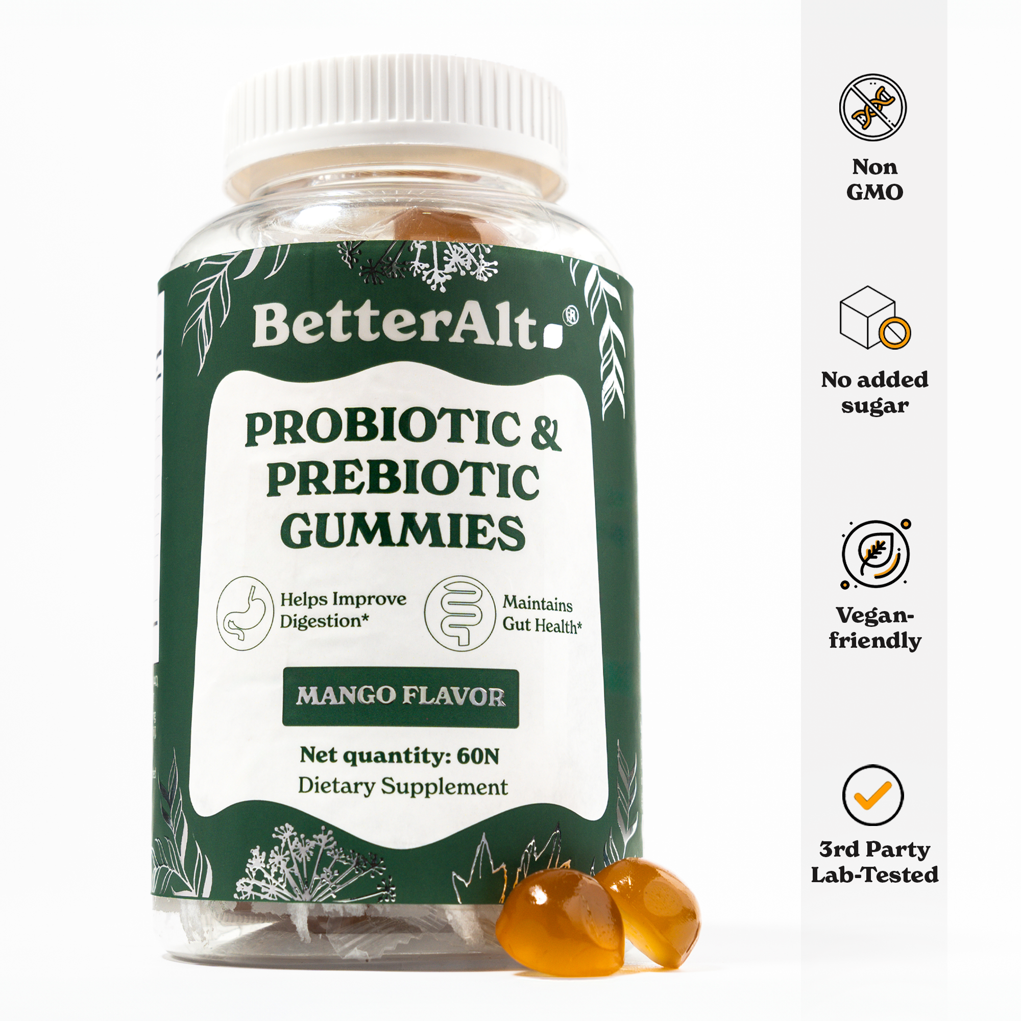 Prebiotic and Probiotic Gummies