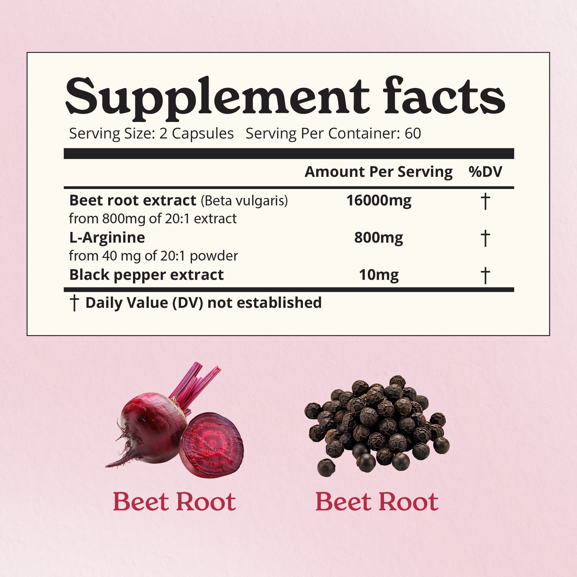 Beet Root Capsules