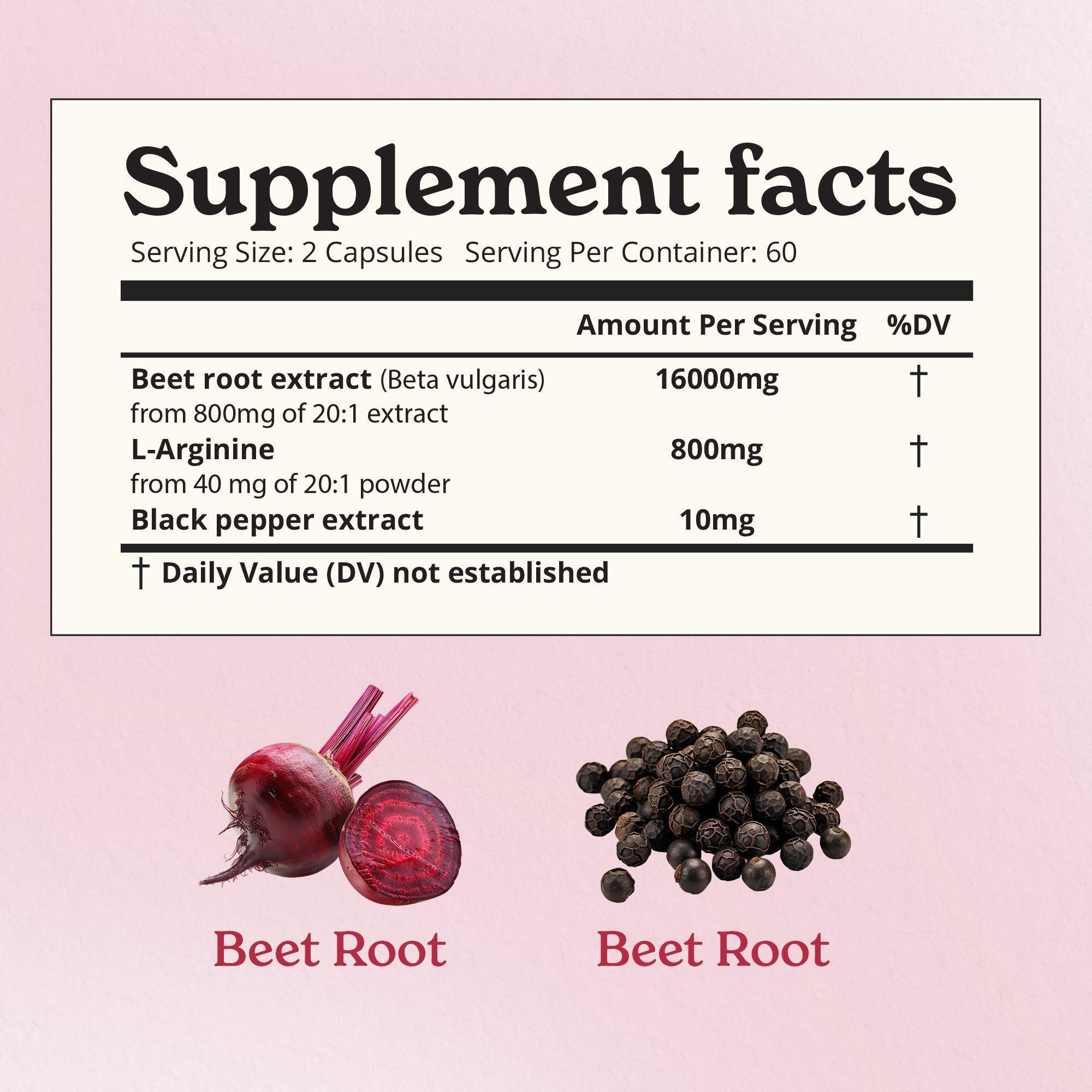 Variant Root Pill Beet Root Capsules – BetterAlt