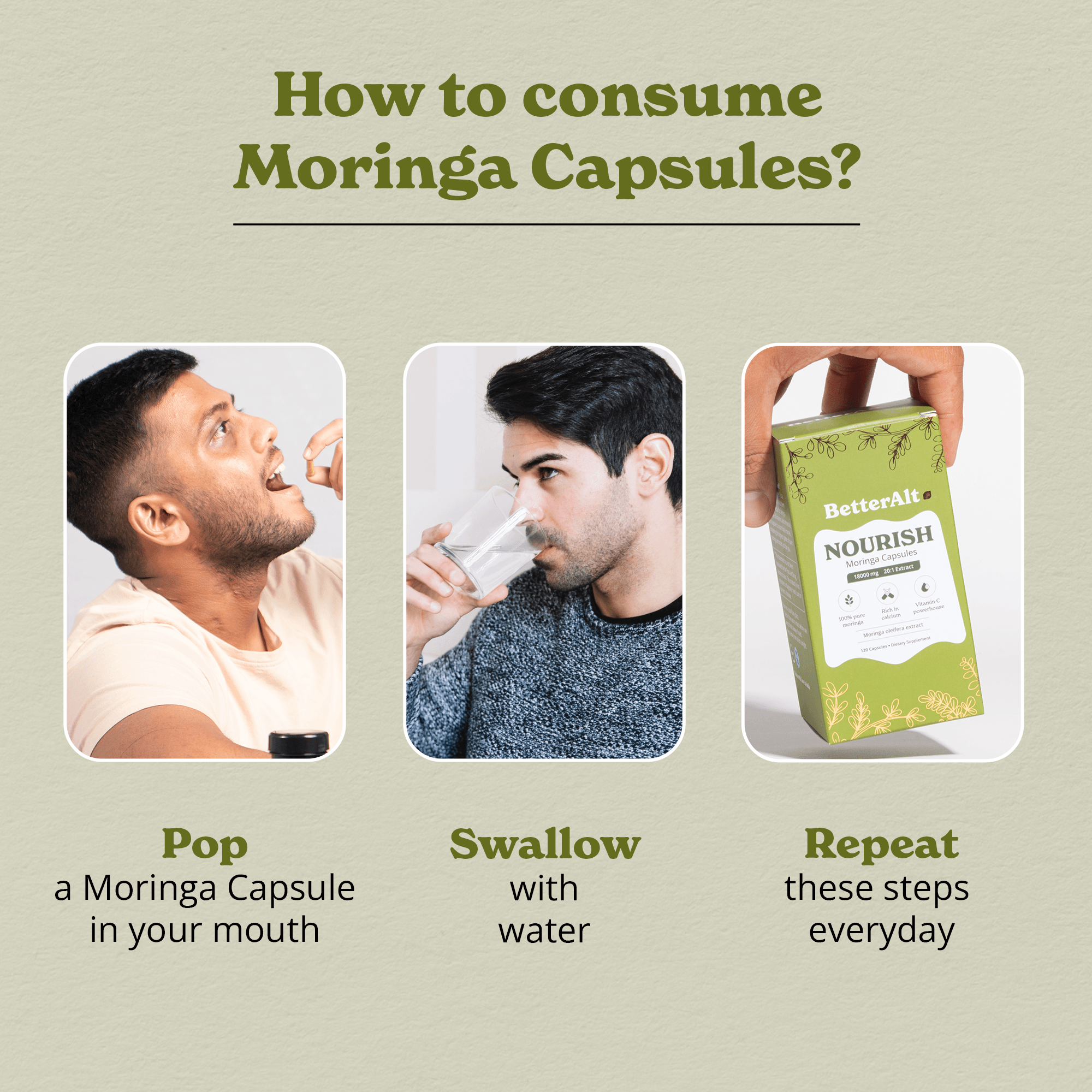 Moringa Capsules POS
