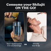 Shilajit Honey Sticks + Tongkat Ali Capsules