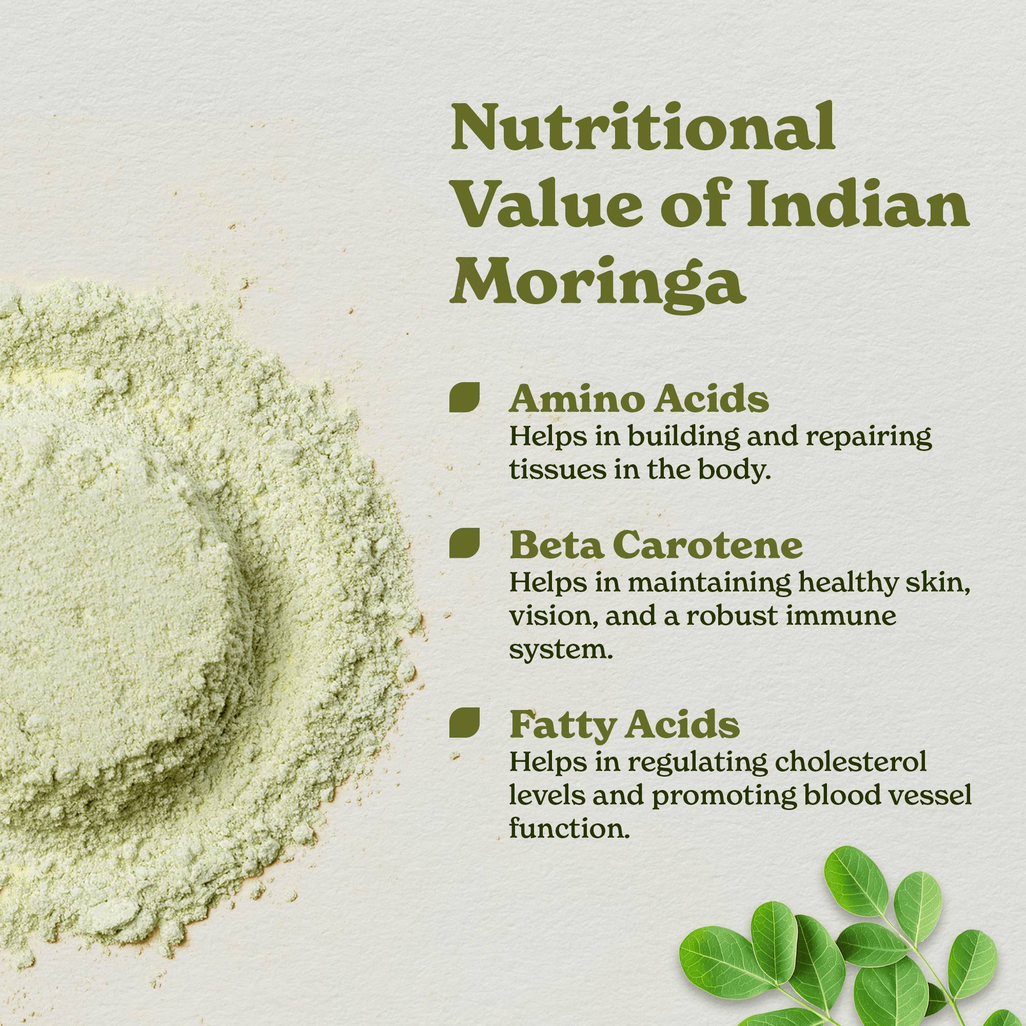 Organic Moringa Powder- 226 grams
