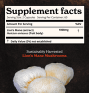 Lion's Mane Mushroom Capsules