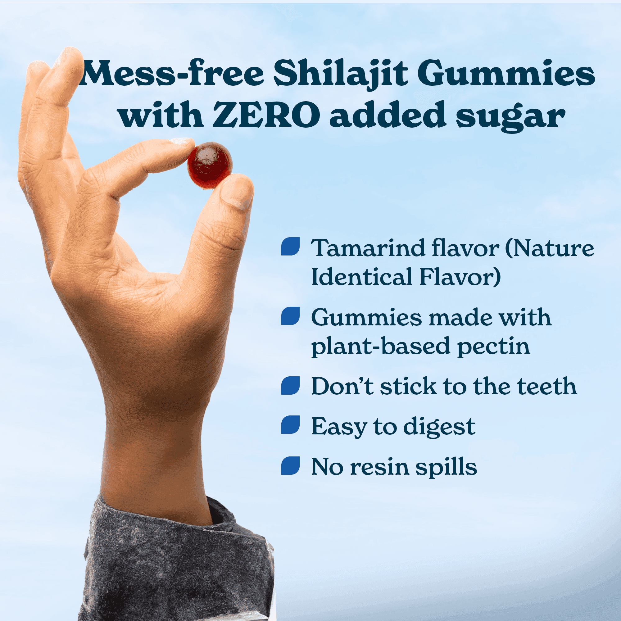 Pure Shilajit Resin Gummies