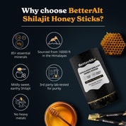 Shilajit Honey Sticks + Tongkat Ali Capsules