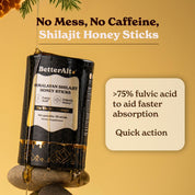 Shilajit Honey Sticks + Tongkat Ali Capsules