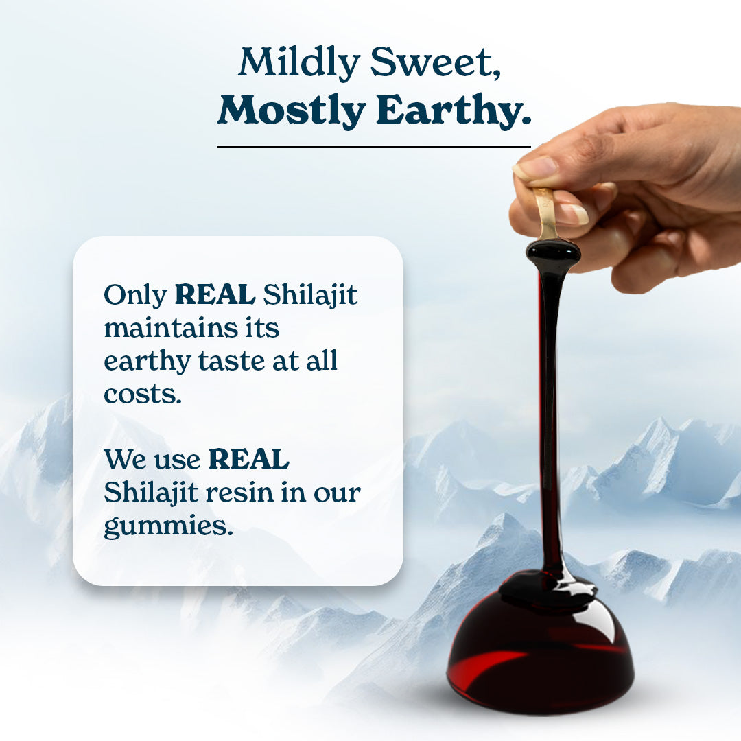 Pure Shilajit Resin Gummies