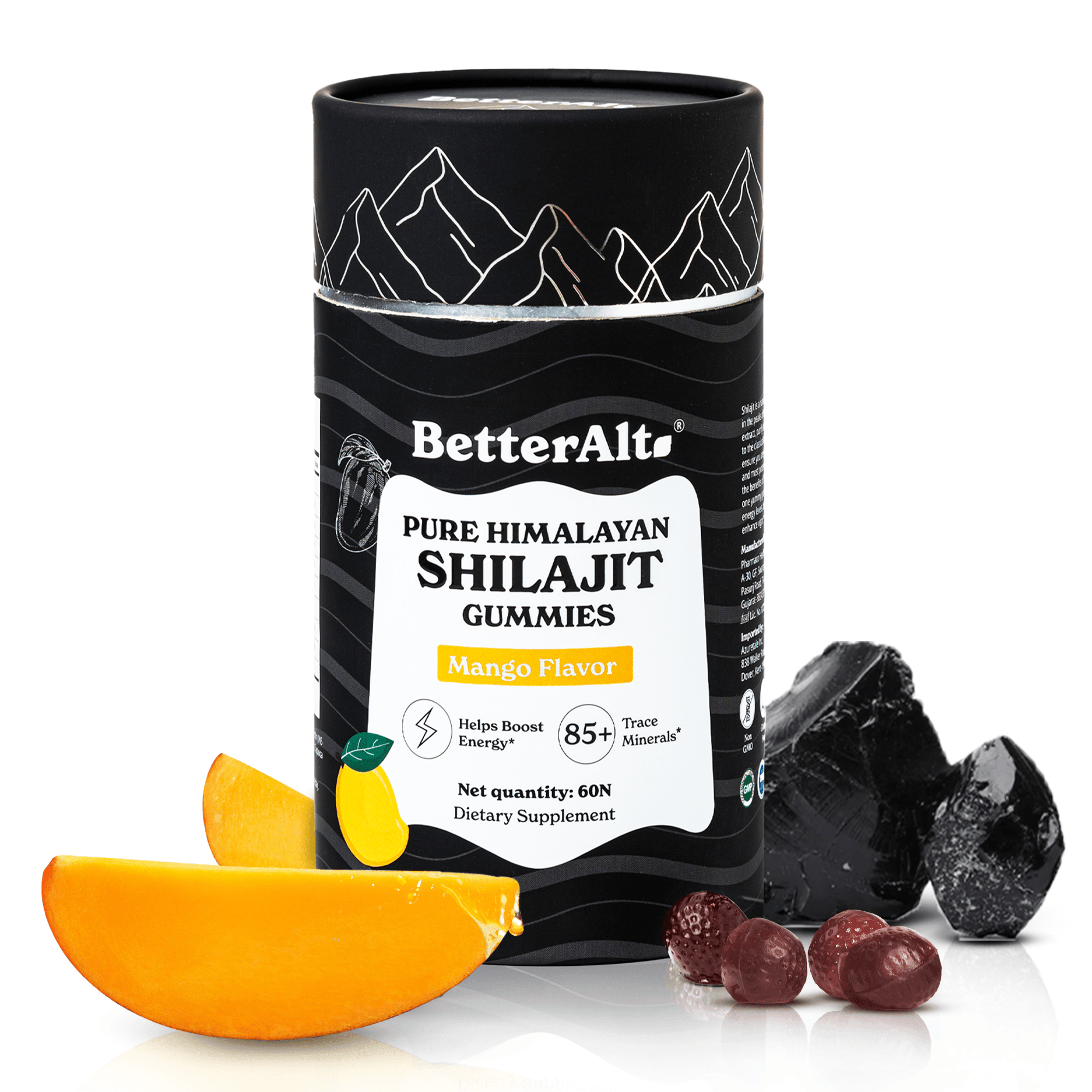 BetterAlt's Himalayan Shilajit Gummies | Natural Ayurvedic Energy ...