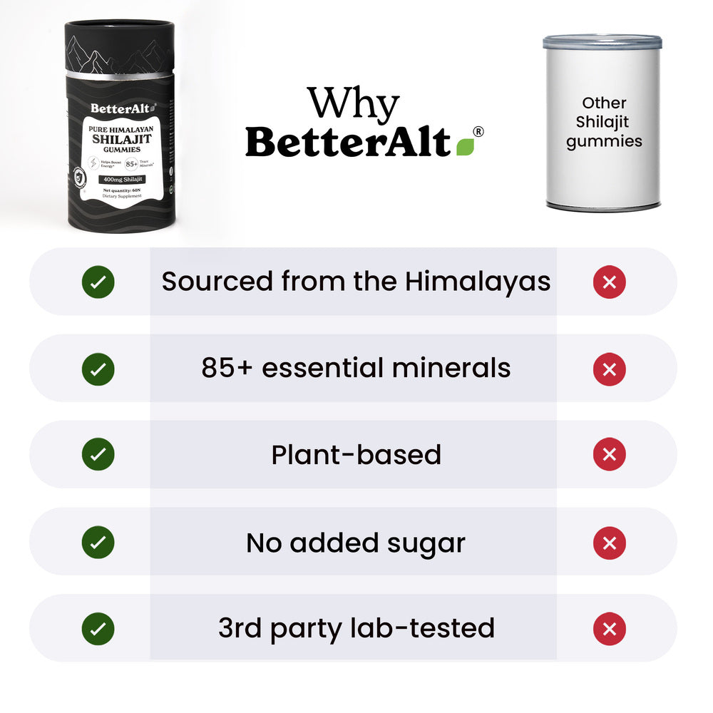 Pure Shilajit Resin Gummies