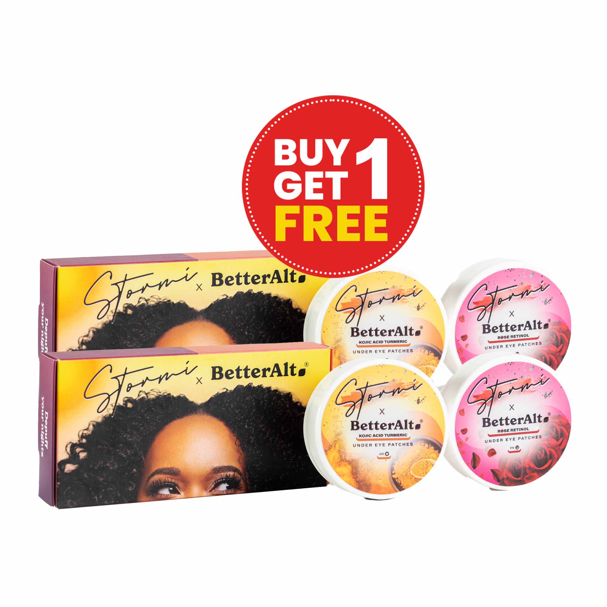 Stormi x BetterAlt | Under Eye Patches | AM patches & PM patches