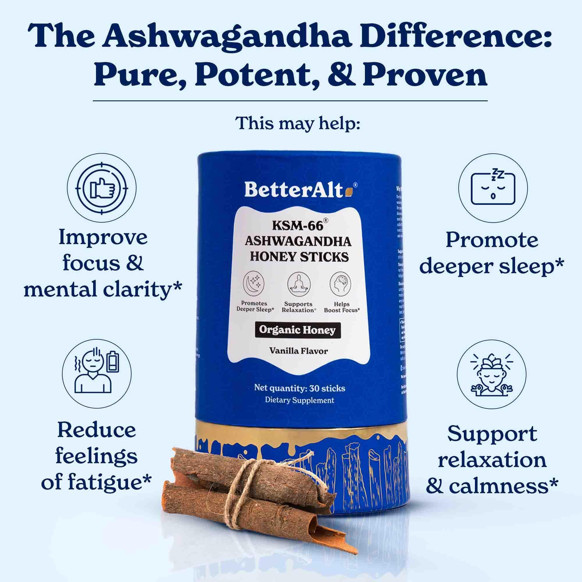 Ashwagandha Honey Sticks 