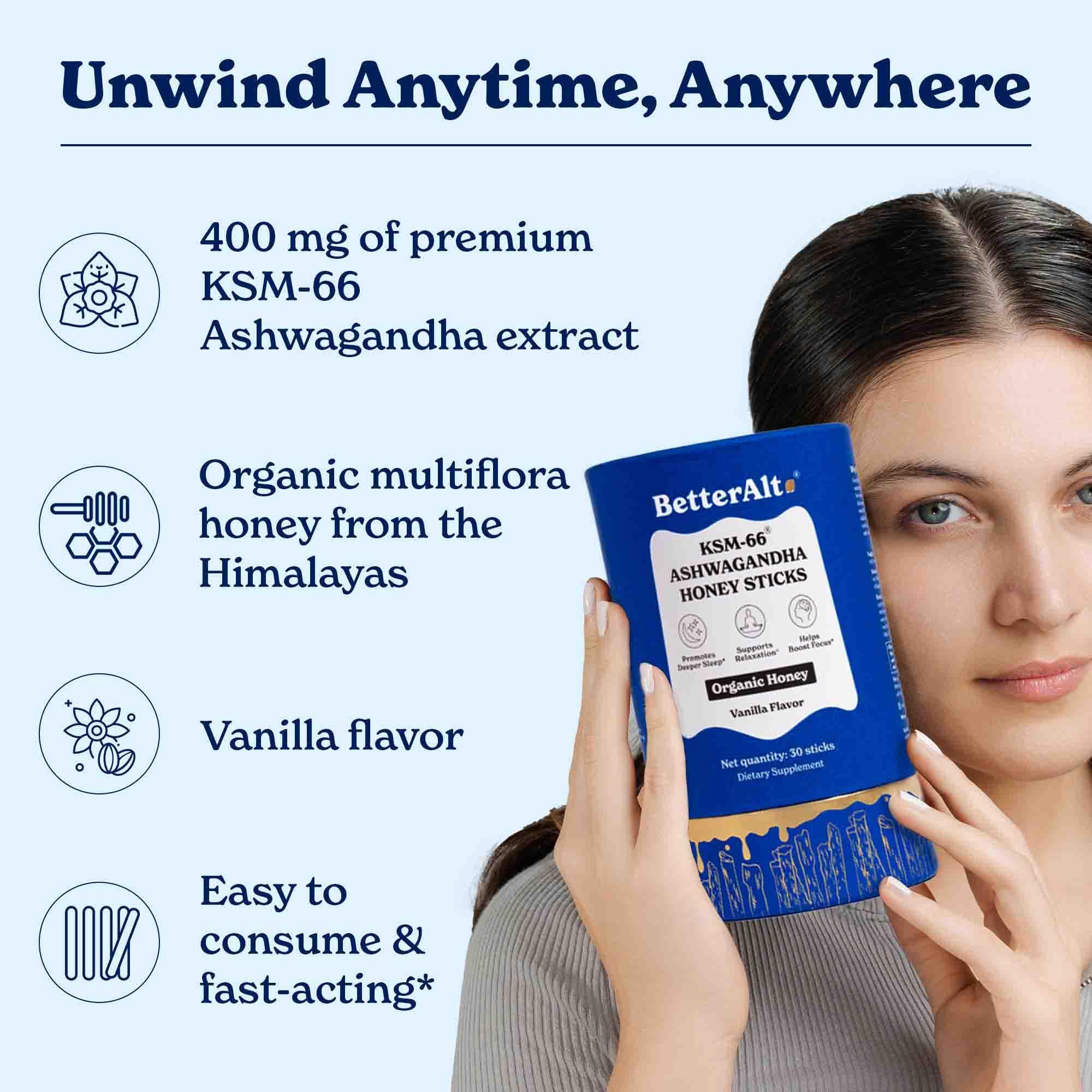 Ashwagandha Honey Sticks 