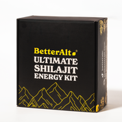 BetterAlt Ultimate Shilajit Energy Kit | Himalayan Superfood | Improves Energy, Strength, & Cognitive Support | Lab-tested | Sourced from 16,000 ft. in the Himalayas