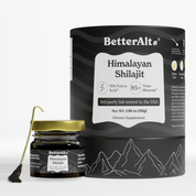 Pure Himalayan Shilajit Resin | Lab-tested for purity | 75%+ Fulvic Acid, 85 Essential Minerals