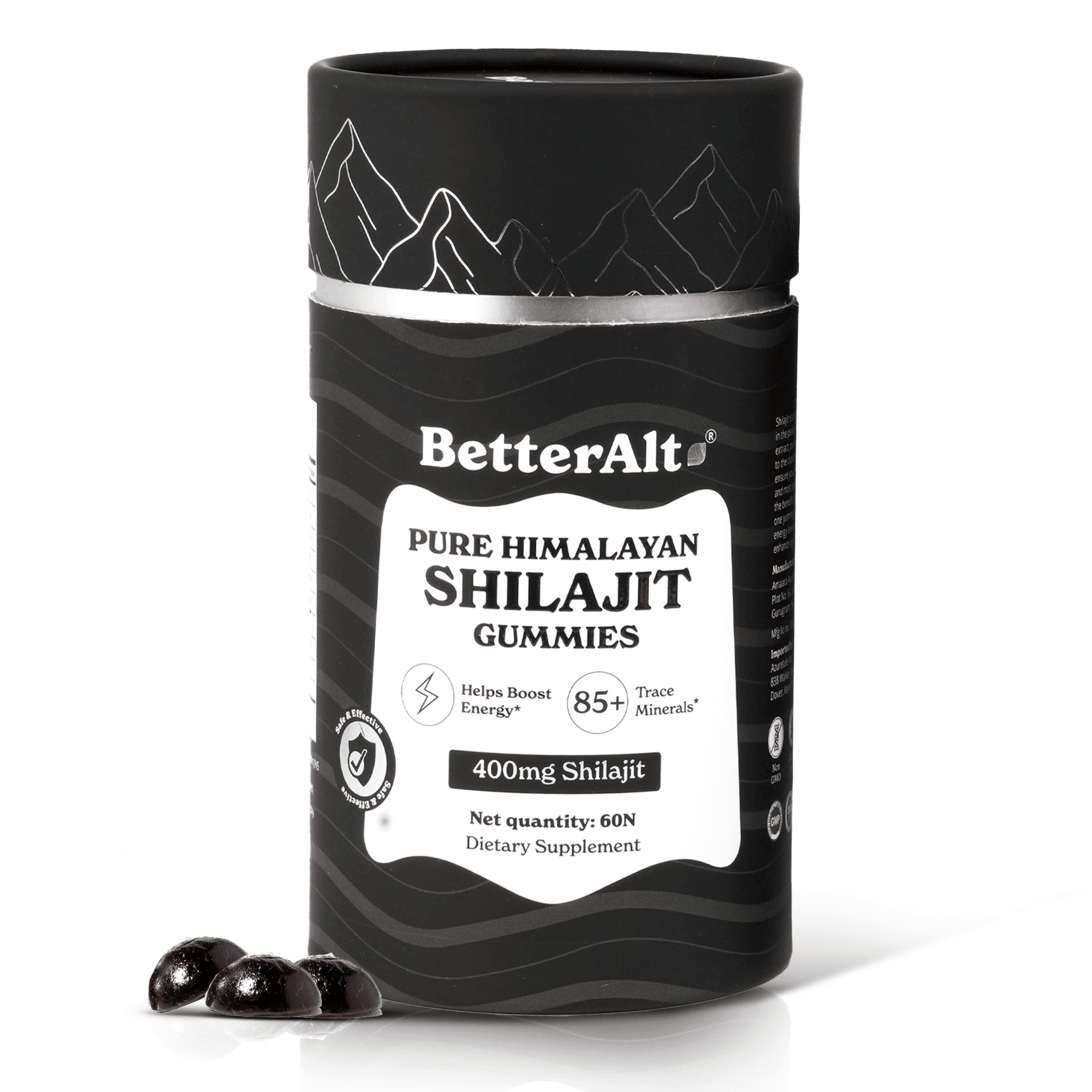 BetterAlt's Himalayan Shilajit Gummies | Natural Ayurvedic Energy ...