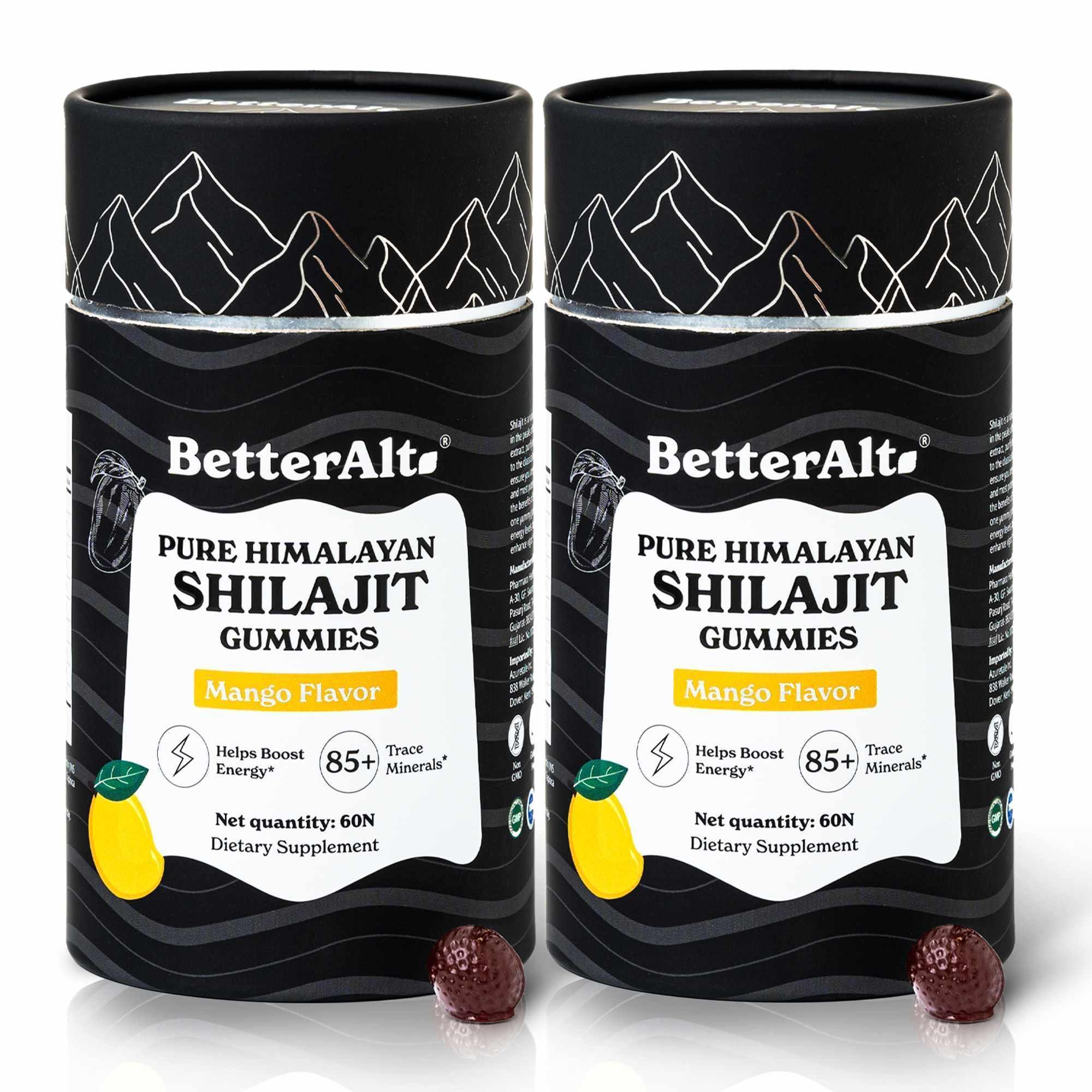 Shilajit Mango Gummies pack of 2
