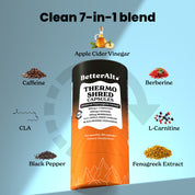 TSC60-US
TSC60X3-US
Thermo Shred capsules for weight loss by BetterAlt