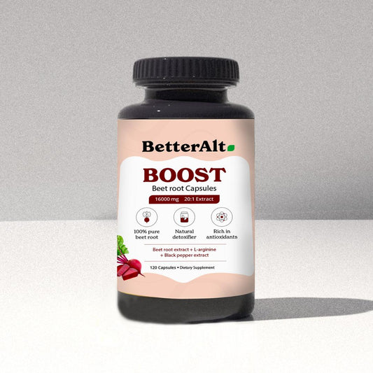 Beet Root Capsules | With Natural Beet Root Powder | Easy to Pop