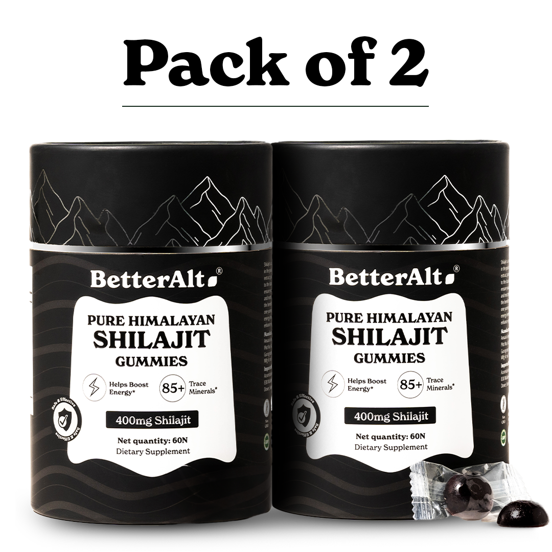 BetterAlt's Himalayan Shilajit Gummies | Natural Ayurvedic Energy ...